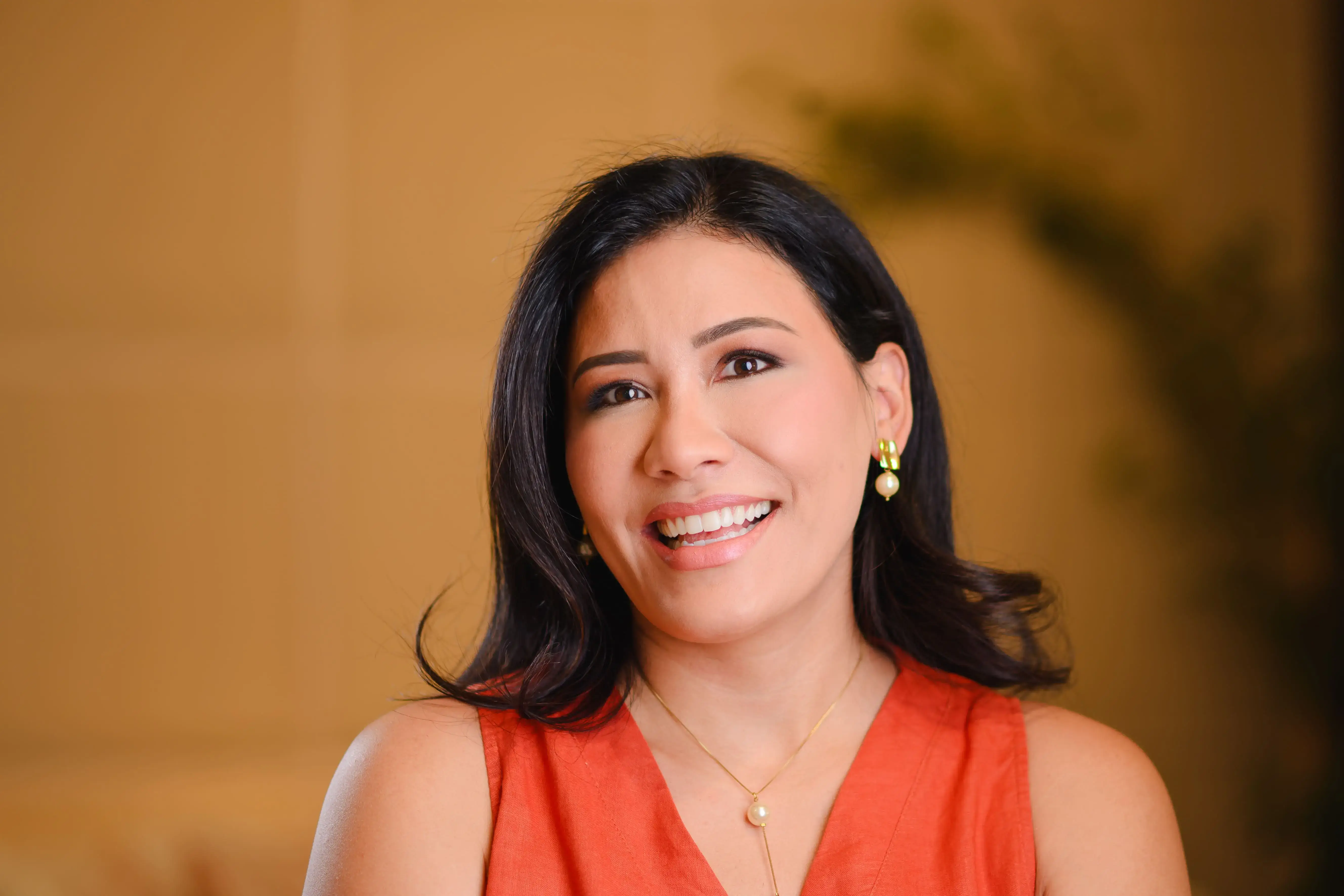 Interior elegante da clínica dermatológica